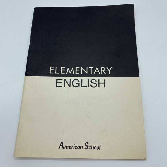 Elementary English by Charles A Ward American School Workbook 1976 Grammer - Picture 1 of 16